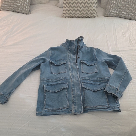 Judy Blue Jackets & Blazers - Judy Blue Light Blue Denim Jacket